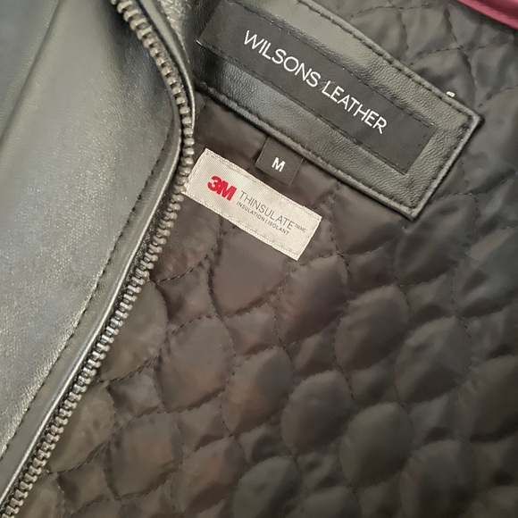Wilson’s Lindsey thinsulate leather scuba jacket New with Tags - Picture 14 of 16
